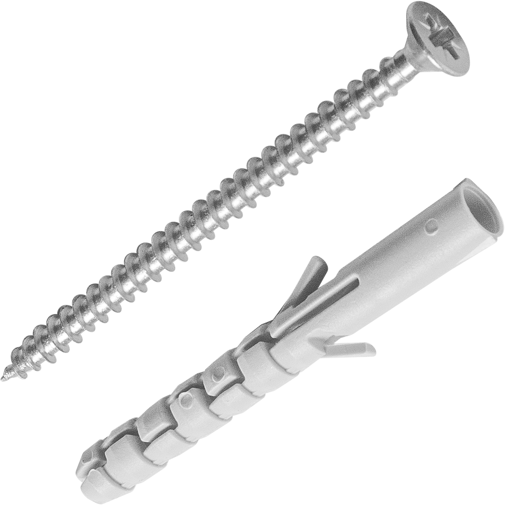 Изображение товара Дюбель потайной Standers PND L 6x50 мм с шурупом 4x60 мм нейлон 10 шт.