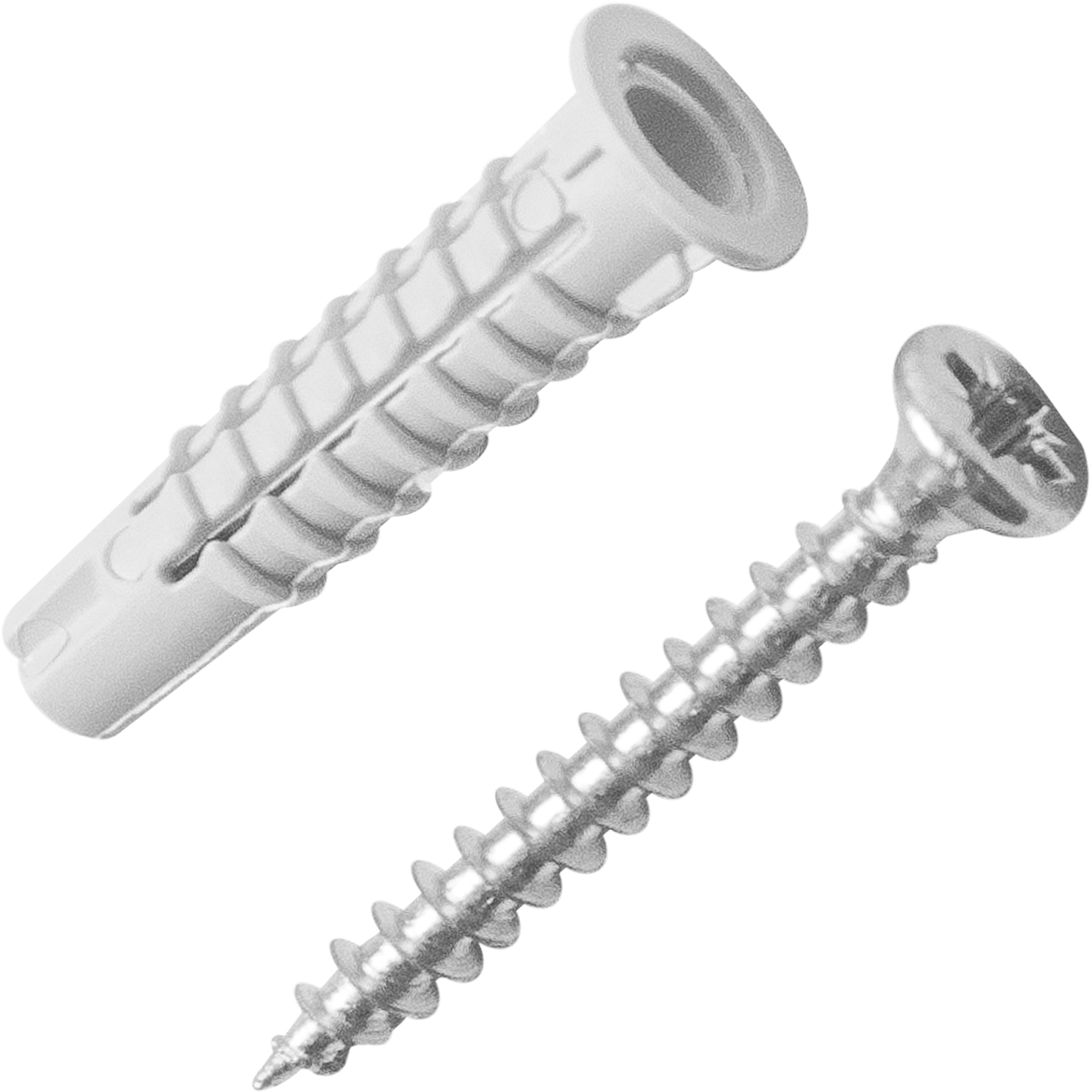 Изображение товара Дюбель потайной Standers PDU N 5x25 мм с шурупом 3.5x30 мм нейлон 50 шт.