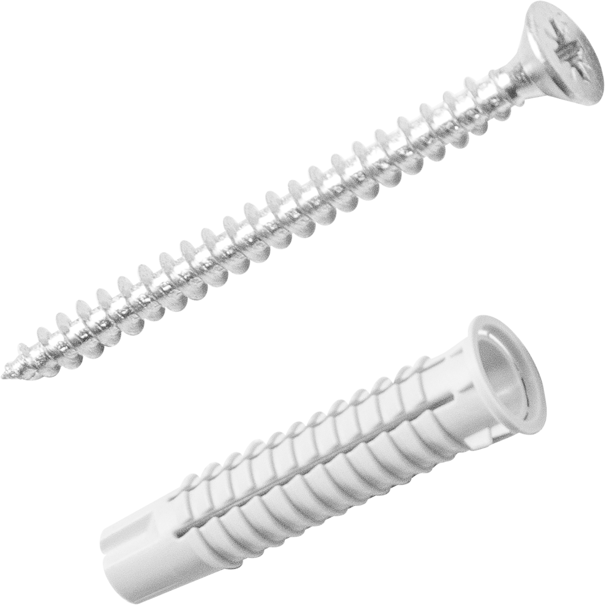 Изображение товара Дюбель потайной Standers PDU N 8x40 мм с шурупом 5x60 мм нейлон 10 шт.