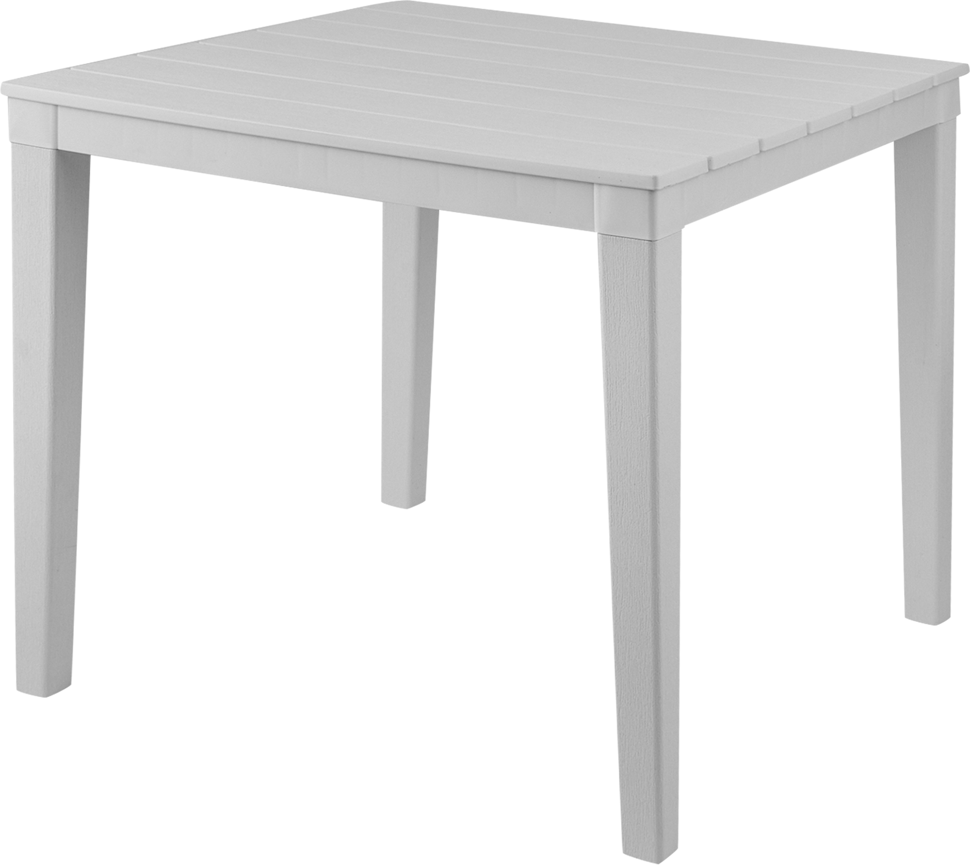 Изображение товара Стол садовый Элластик-Пласт Прованс 80x80 см белый для дачи и террасы