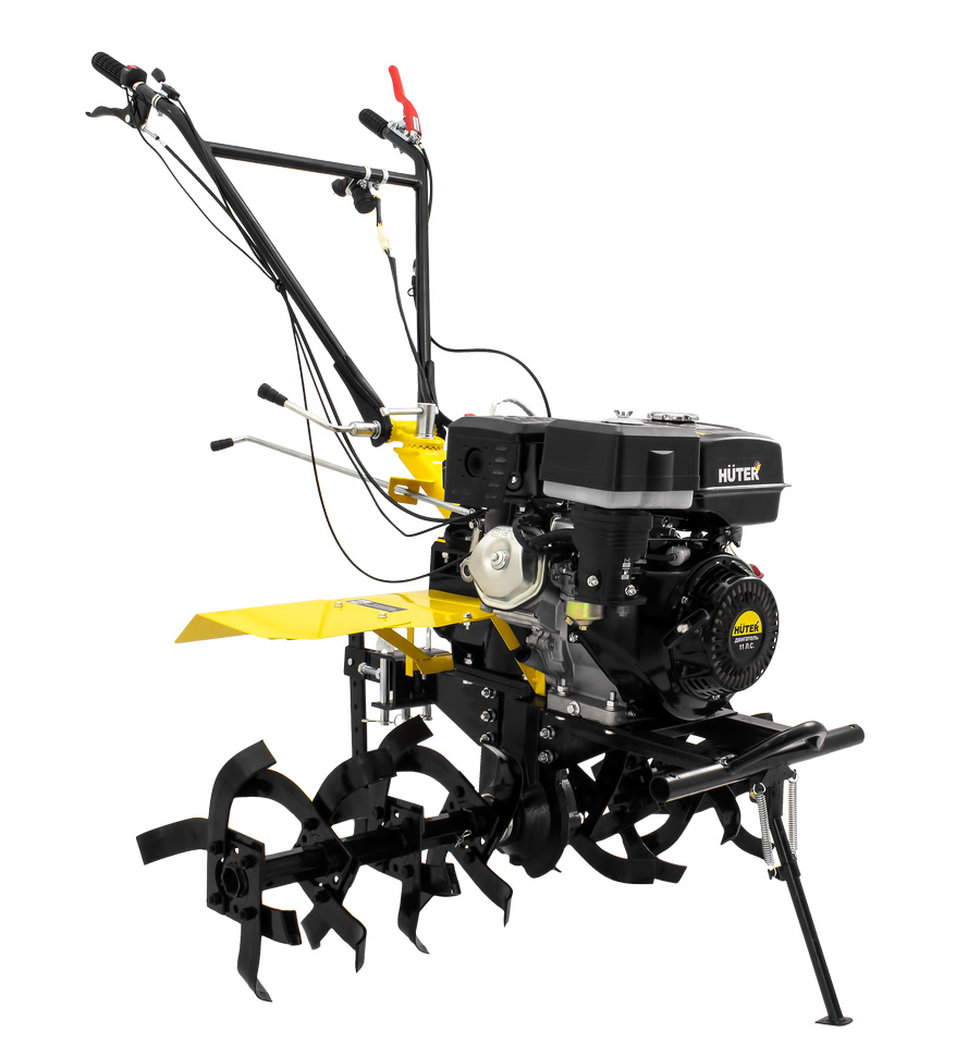 Изображение товара Мотоблок бензиновый Huter МК-11000МЕ 11 л.с. с электростартером для обработки почвы