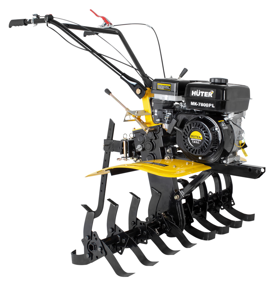 Изображение товара Бензиновый мотоблок Huter МК-7800ML 7.8 л.с. для обработки почвы