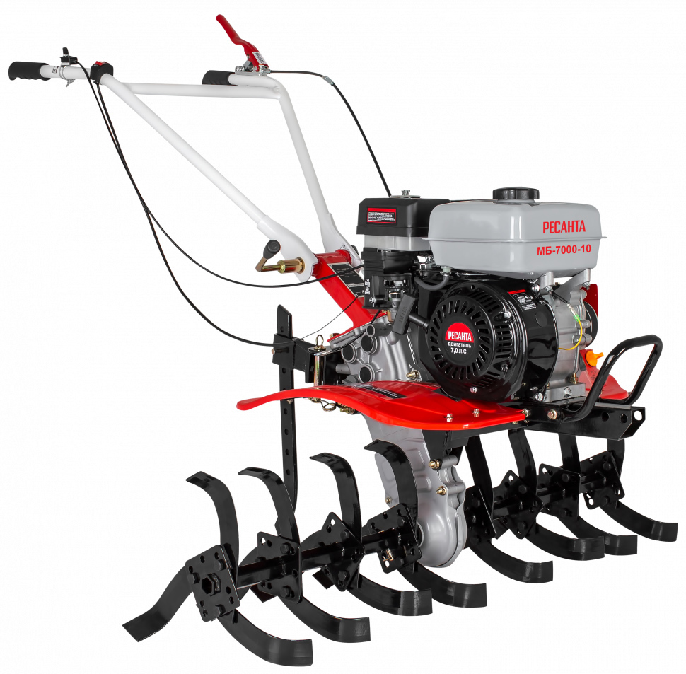 Изображение товара Мотоблок Ресанта МБ-7000-10 с бензиновым двигателем 7 л.с.