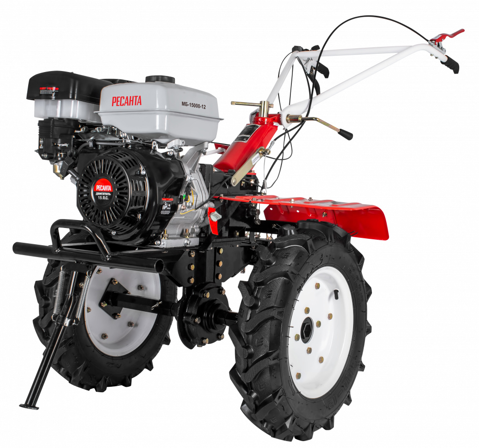 Изображение товара Мотоблок бензиновый Ресанта МБ-15000-12 15 л.с. для обработки почвы