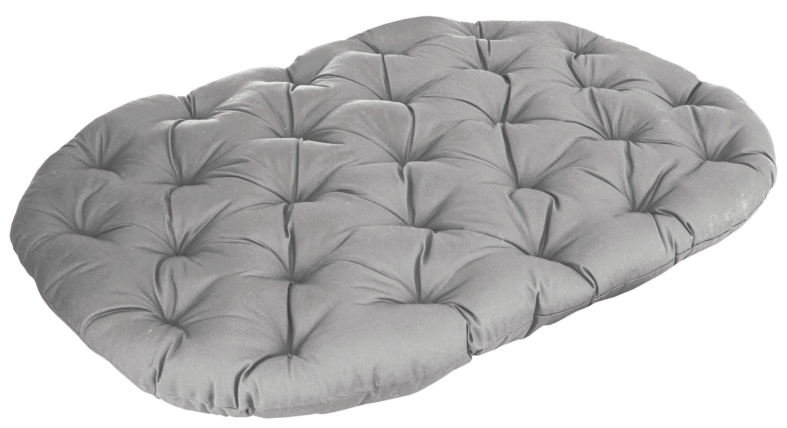 Изображение товара Подушка для кресла GreenGard Мадрид 136х136х6 см полиэстер серый