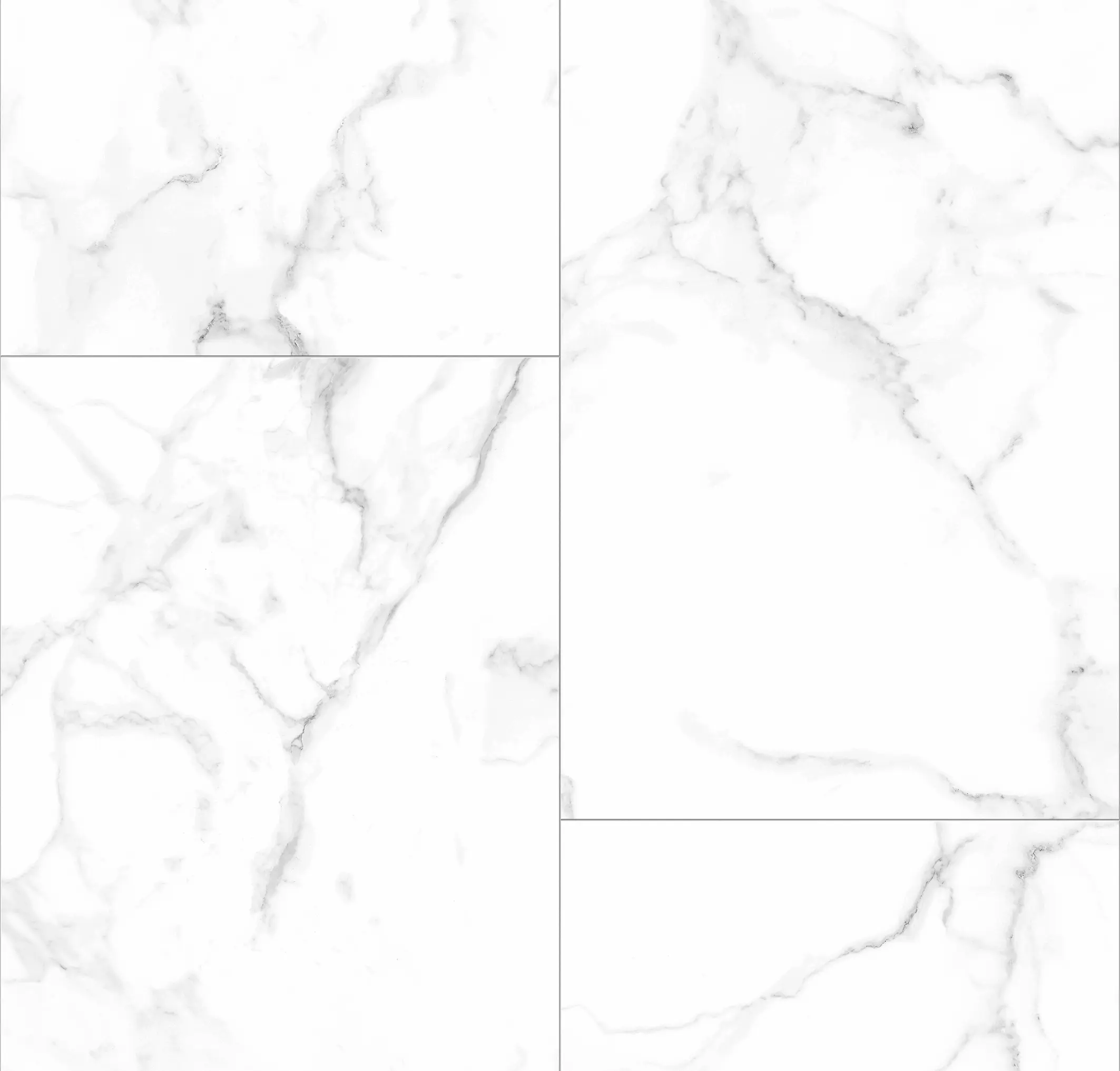 Комплект стеновых панелей ПВХ Artens Белый мрамор 2700x375x8 мм 2.03 м² 2 шт