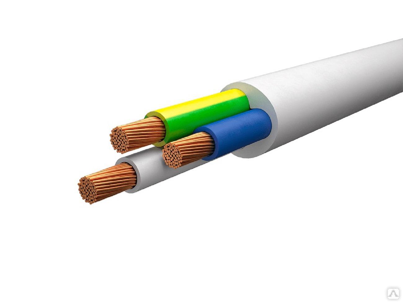 Изображение товара Провод ККЗ ПВС 3x2.5 100 м ГОСТ