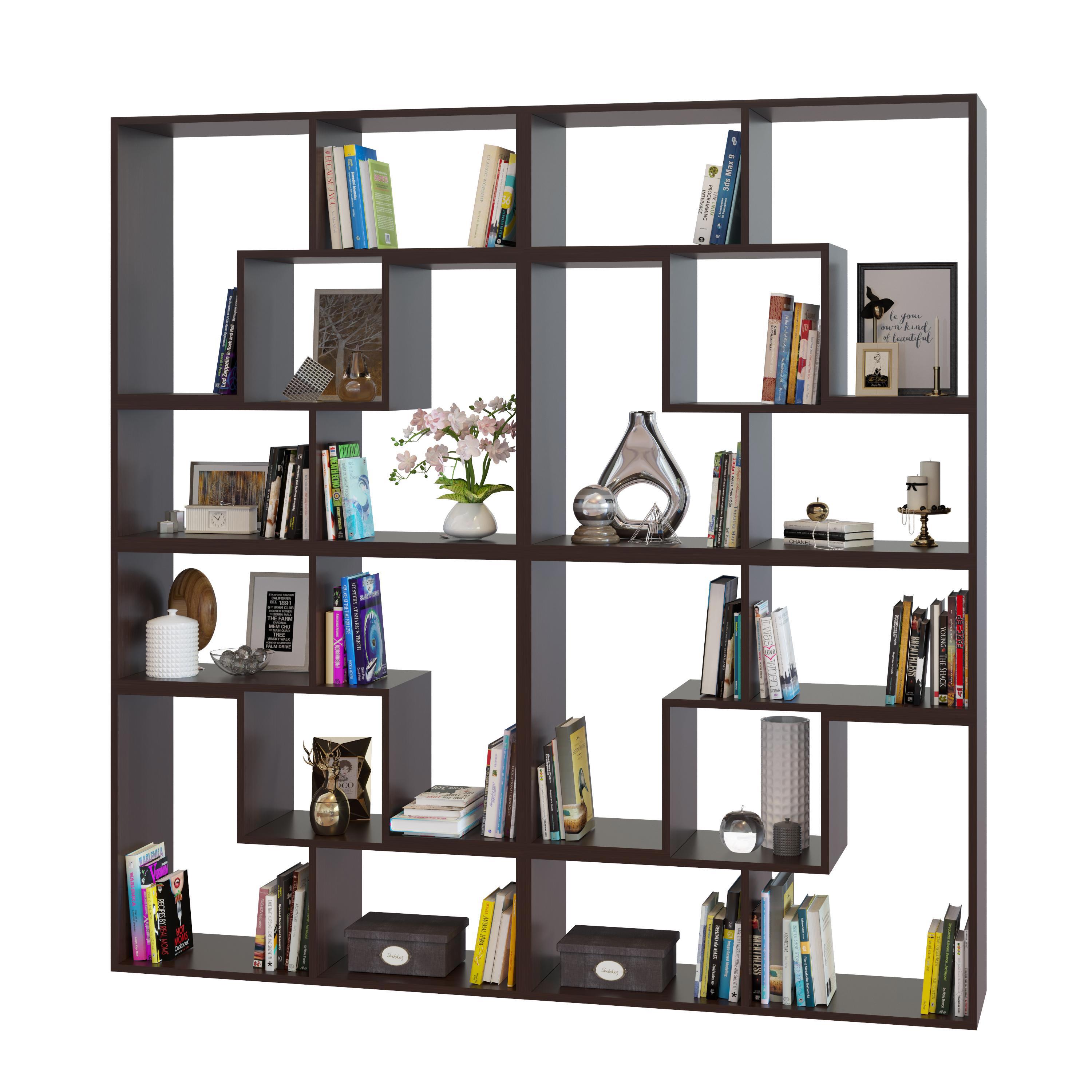 Изображение товара Полка настенная 60x90x29.6 см для установки или подвешивания Сокол-Т ЛДСП цвет венге ПК9В5