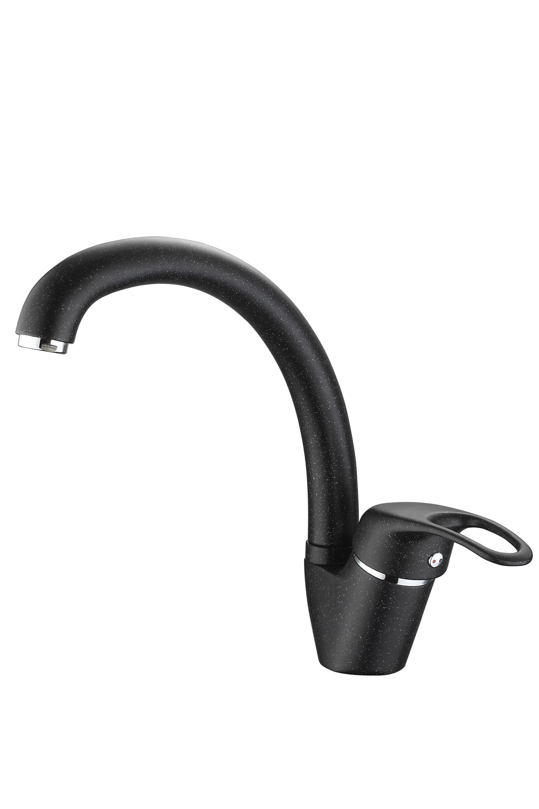 Изображение товара Однорычажный смеситель Argotech цвет черный 40-03/G JAMAICA black