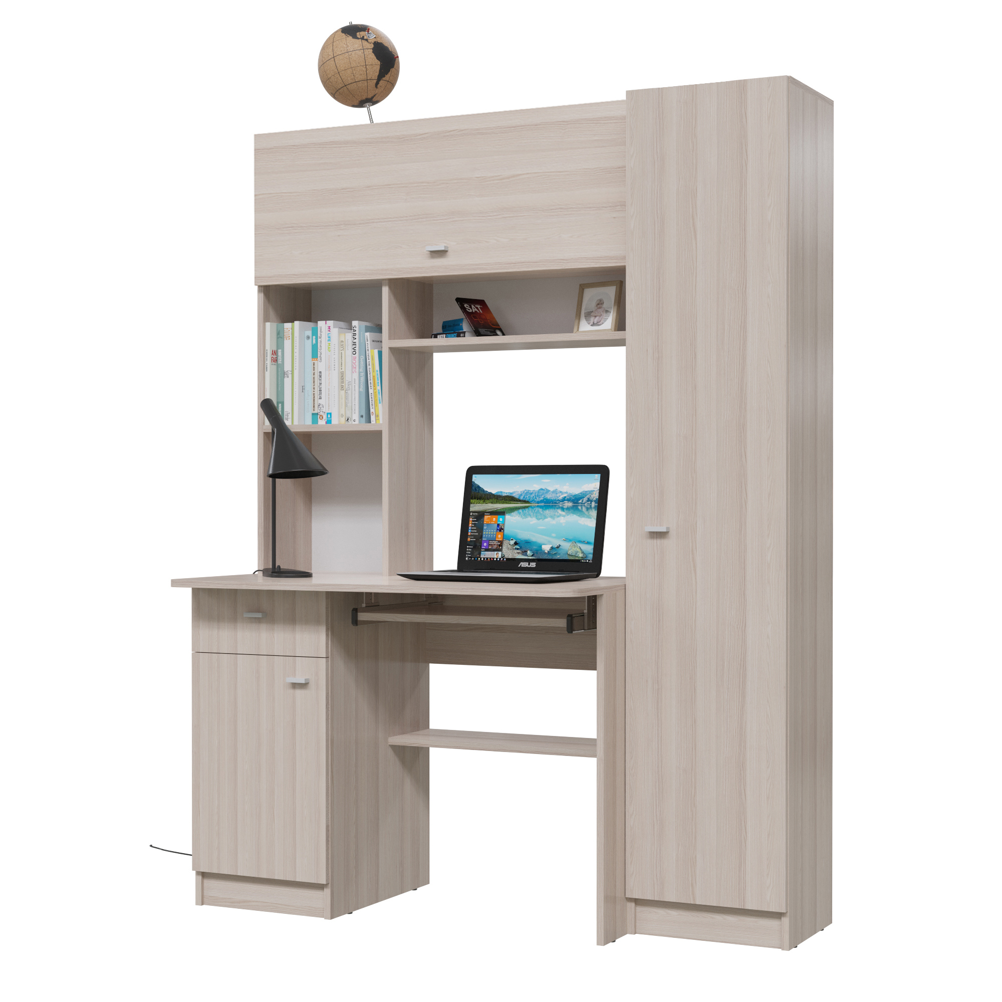 Изображение товара Компьютерный стол Гранд-кволити Aльфа 6-0603 светло-бежевый