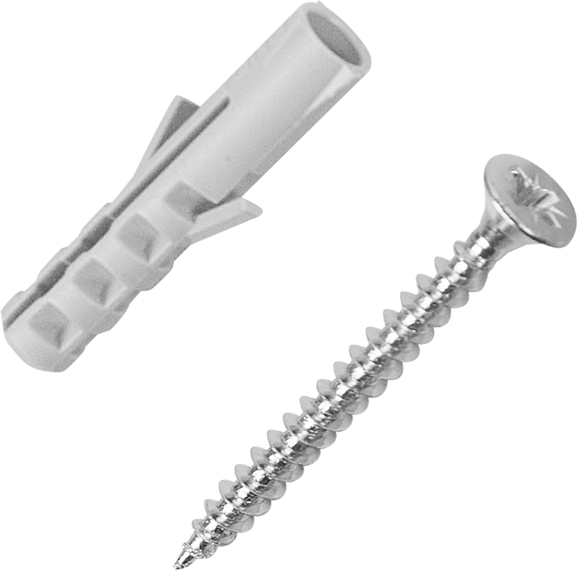 Изображение товара Дюбель потайной Standers PND 4x20 мм с шурупом 2.5x25 мм нейлон 20 шт. Изображение товара Дюбель потайной Standers PND 4x20 мм с шурупом 2.5x25 мм нейлон 20 шт.