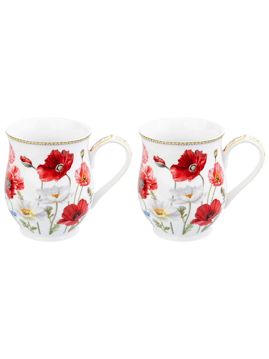 Изображение товара Набор из 2 фарфоровых кружек серии МАКИ 350 мл ELAN GALLERY