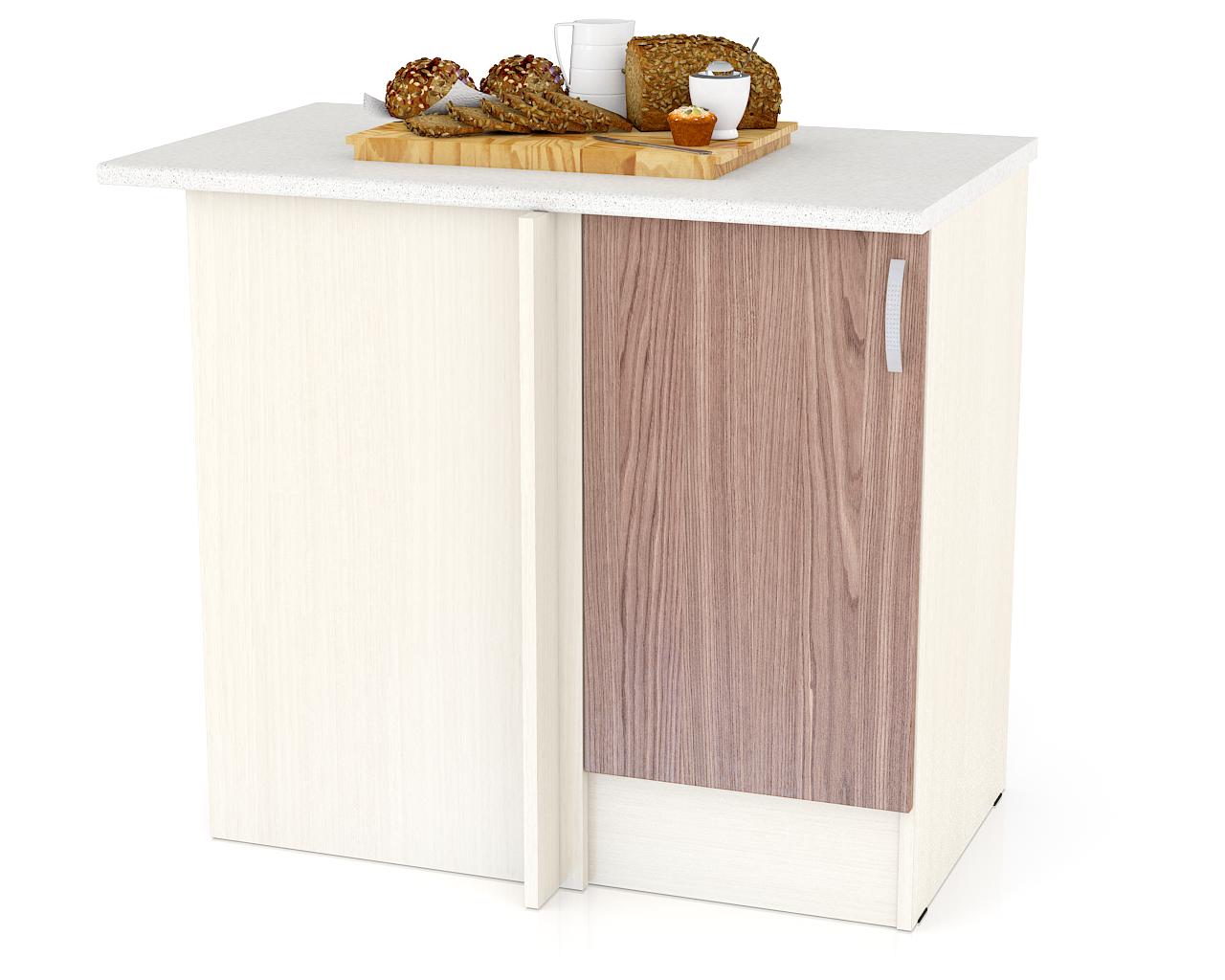 Изображение товара Шкаф Мебельный двор Мери ШНУ1000 100x85x60 см ЛДСП цвет бежевый