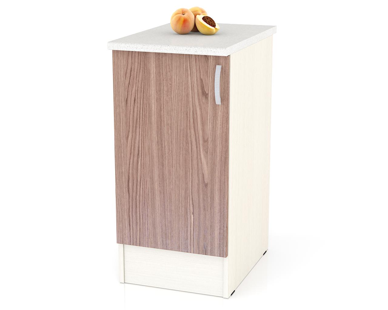 Изображение товара Напольный шкаф Мебельный двор Мери ШН400 40x85x60 см темно-бежевый ЛДСП