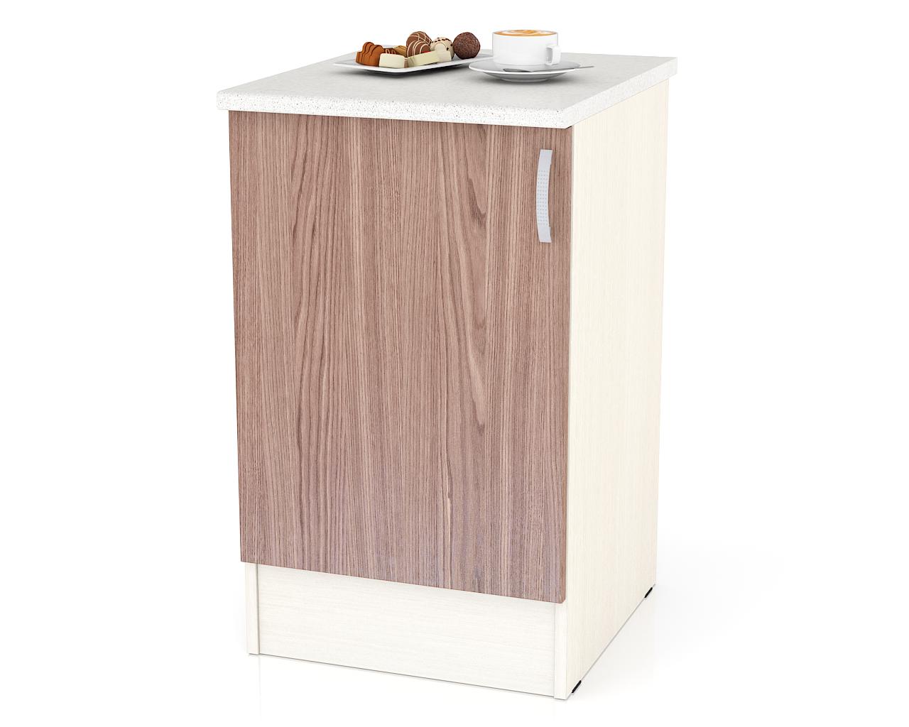 Изображение товара Напольный шкаф Мебельный двор Мери ШН500 50x85x60 см бежевый из ЛДСП