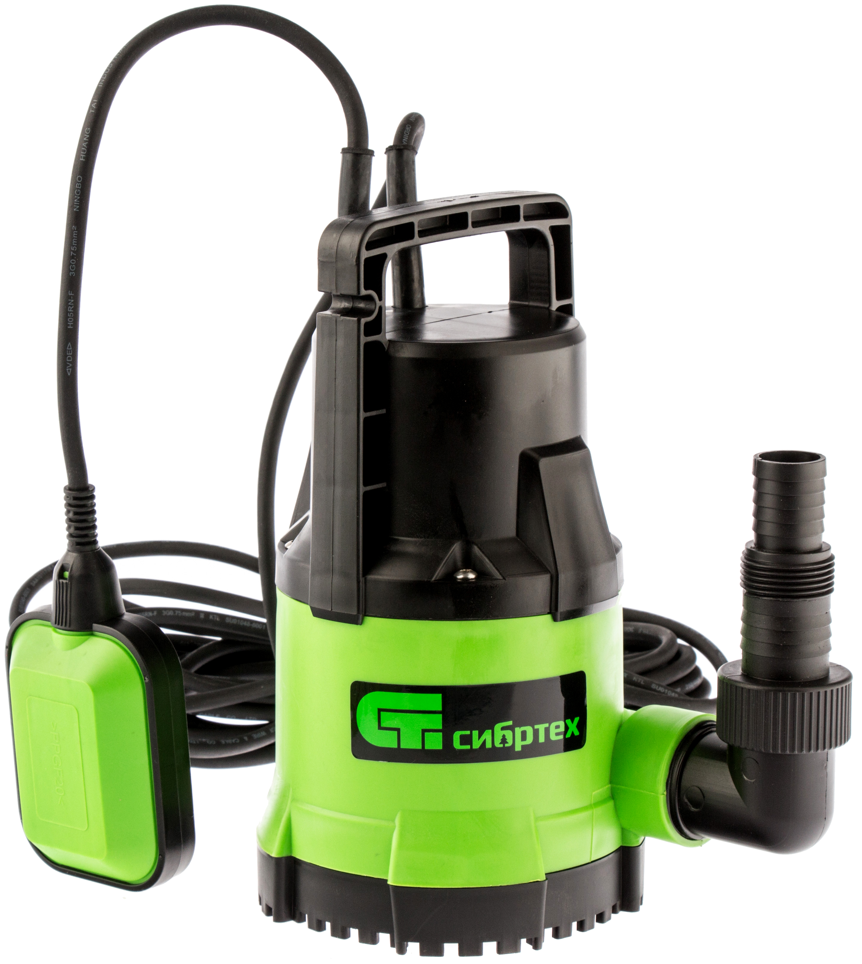 Изображение товара СДН500-5: погружной дренажный насос для чистой воды, 8 м подъема, 8 000 л/ч, 230 В