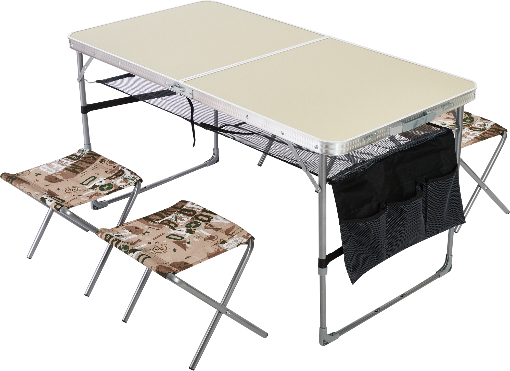 Изображение товара Набор садовой мебели ССТ-К3/5 металл бежевый стол и 4 стула