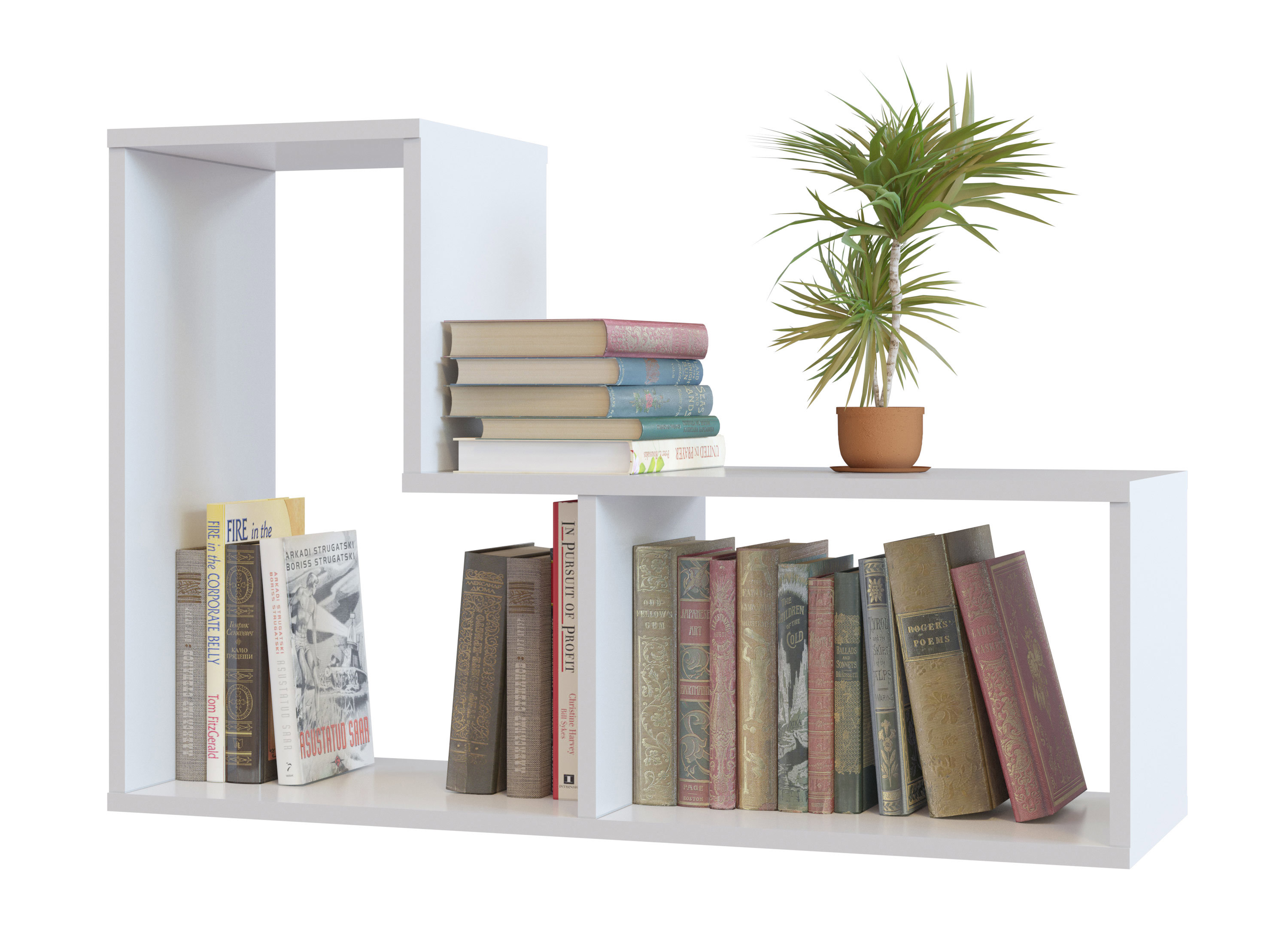 Изображение товара Стеллаж Сокол 90x60x30 см ЛДСП нагрузка на полку 5 кг цвет белый 7673035