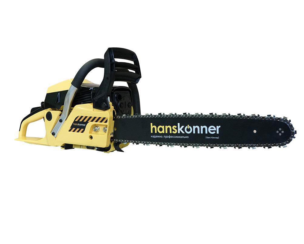 Изображение товара Бензопила Hanskonner HGC2218 3 л.с. шина 45 см цепная бензиновая