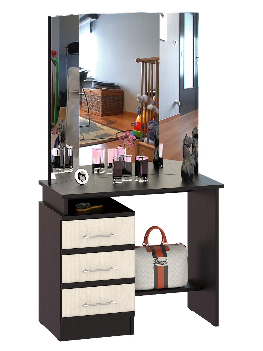 Изображение товара Туалетный столик СВК Сакура цвет венге/дуб лоредо