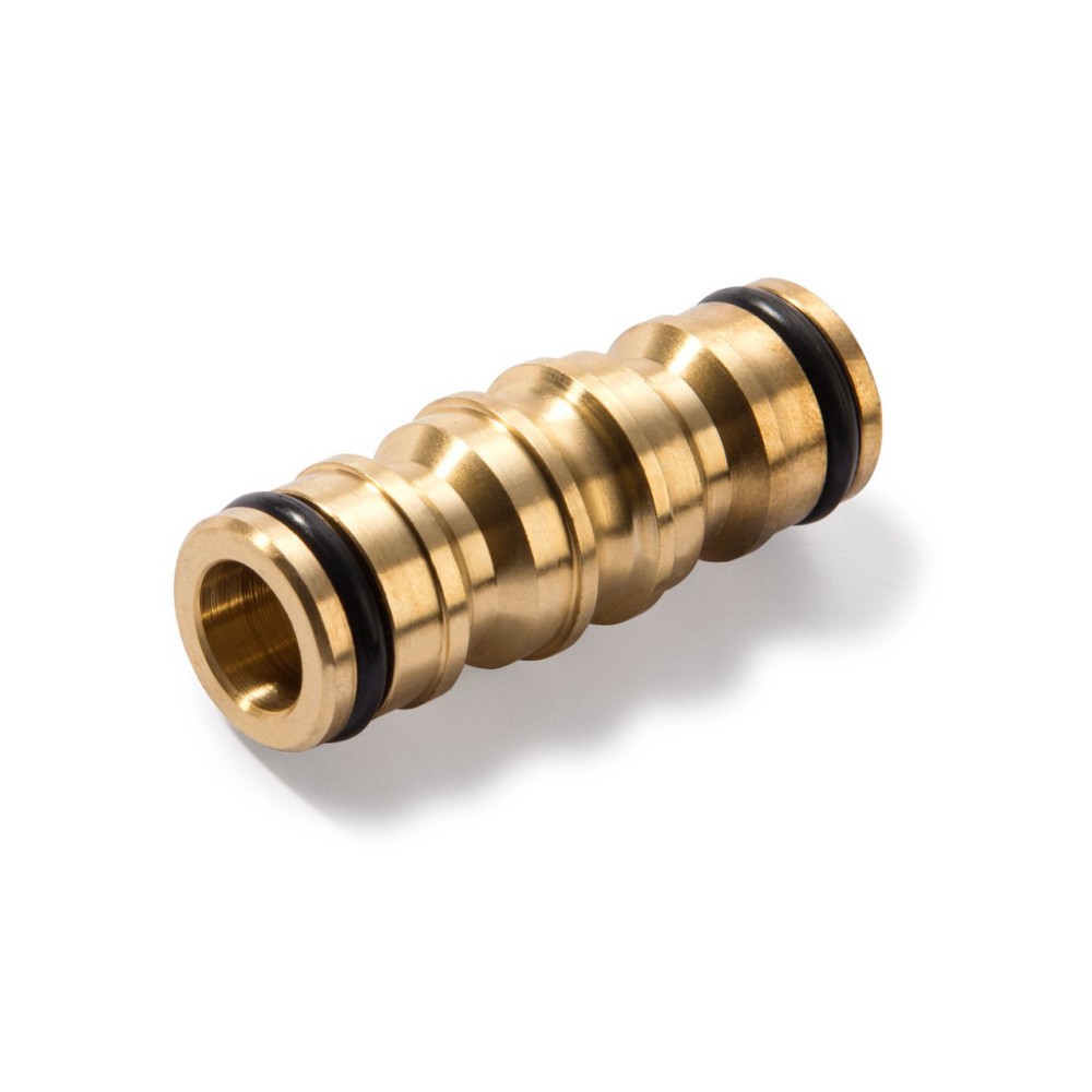 Изображение товара Соединитель Rehau 12495861100 двойной для шланга латунь