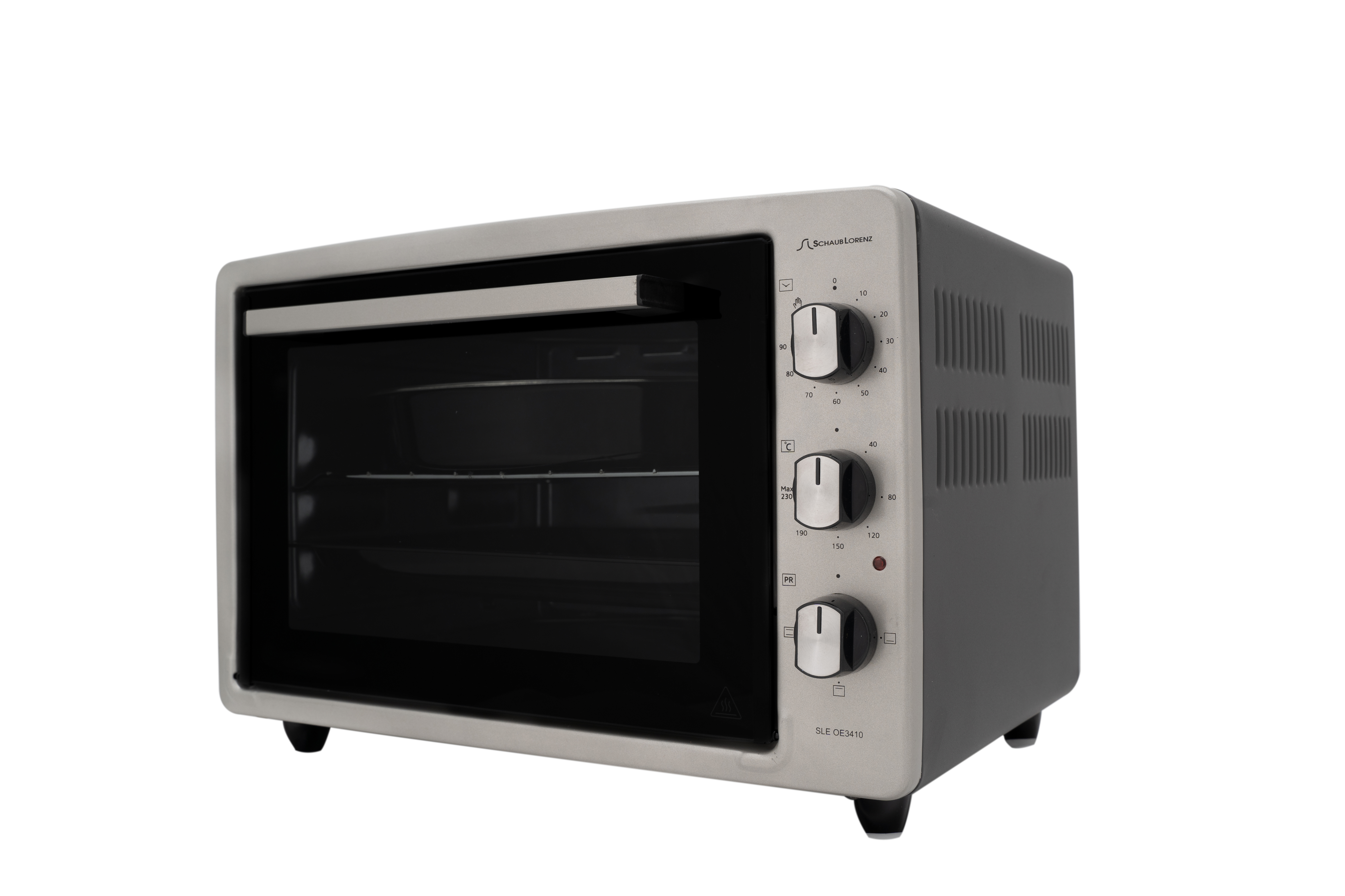 Изображение товара Электропечь настольная Schaub Lorenz SLE OE3410 1.30 кВт 48х35.60х32.50 см цвет серебристый