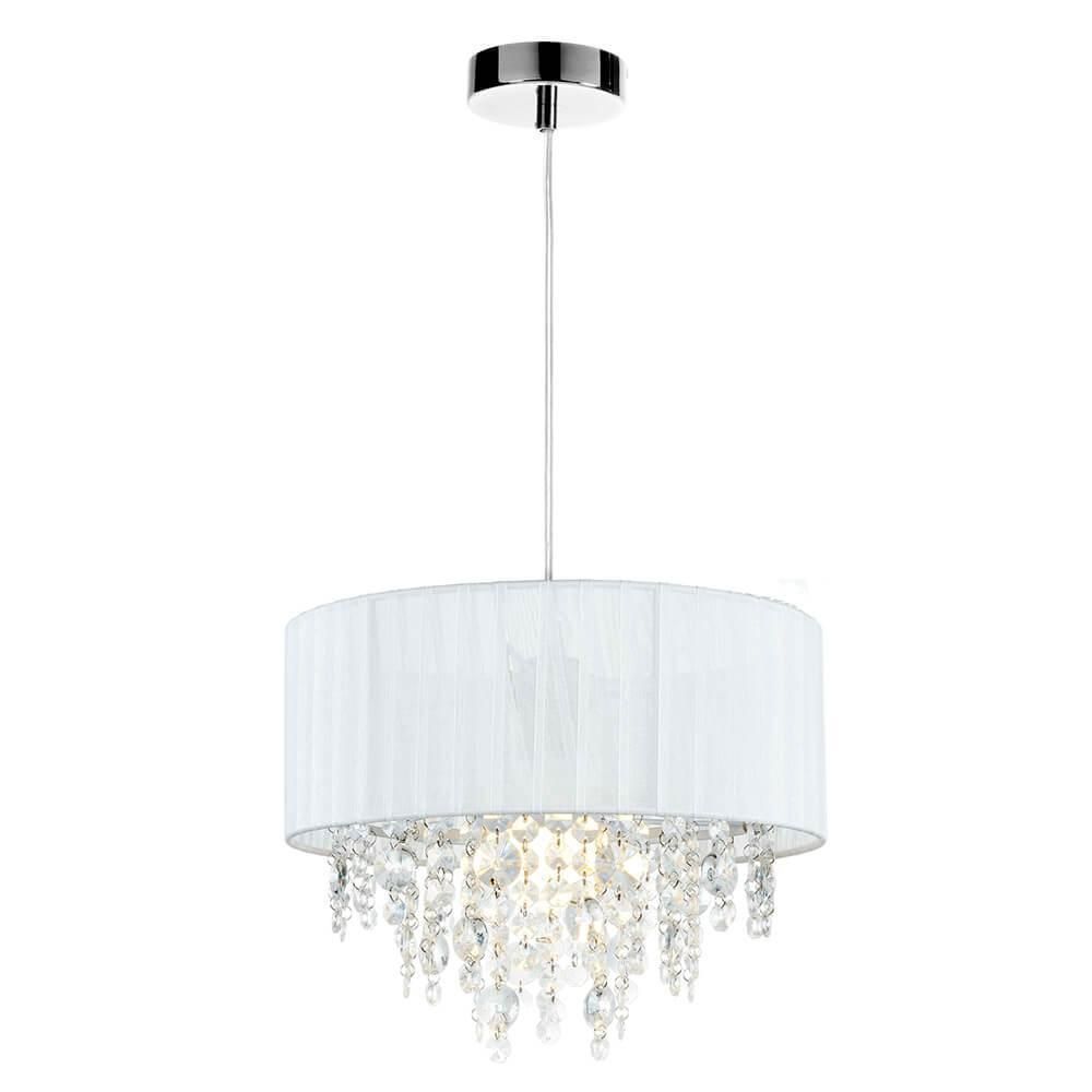 Изображение товара Светильник подвесной ZUMALINE A153 Evora 1 с хромированной арматурой