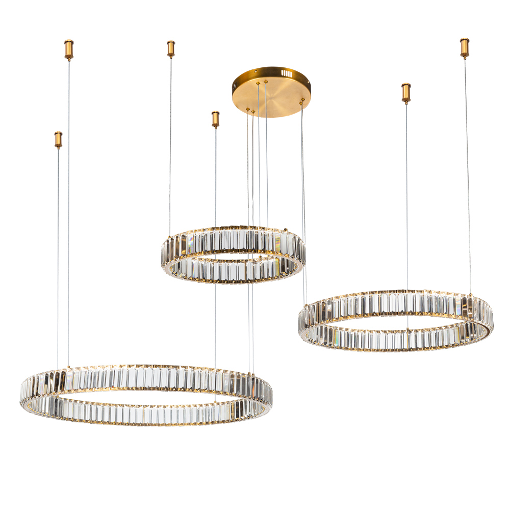 Изображение товара Люстра потолочная светодиодная DIVINARE 1135/17 SP-106 латунь современный стиль 106 Вт