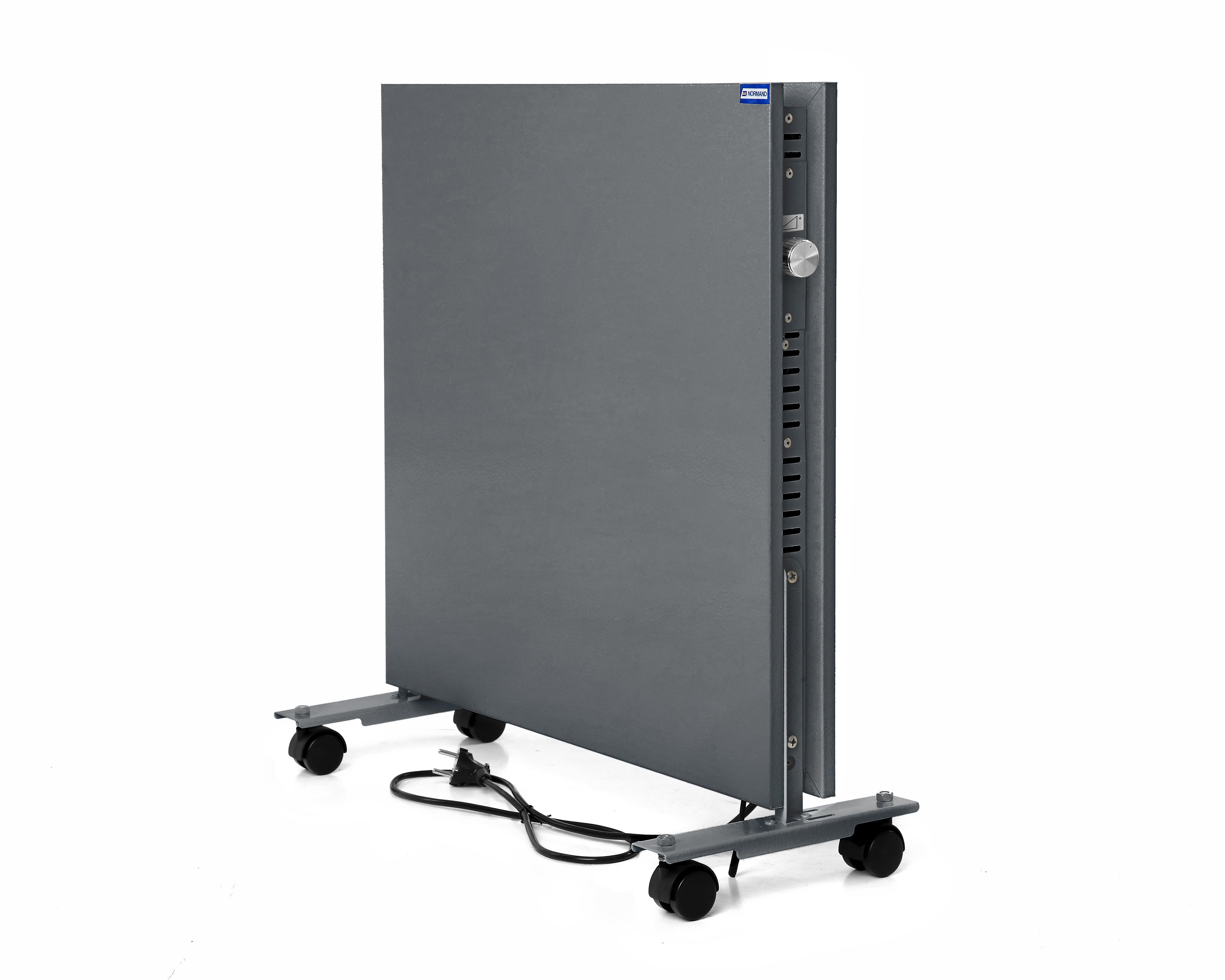 Изображение товара Обогреватель металлический Normand 800 М 341-571 с терморегулятором 800 Вт цвет графит