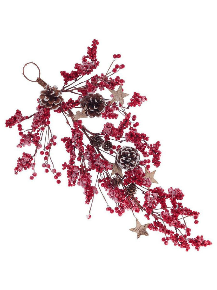 Изображение товара Ветка рябины 20x10 см