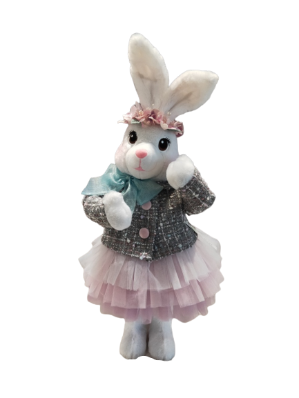 Изображение товара Декоративная кукла Relance "Зайка девочка" h50 см пластик