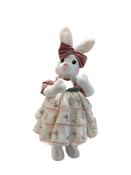 Изображение товара Декоративная кукла Relance "Зайка девочка" h65 см пластик