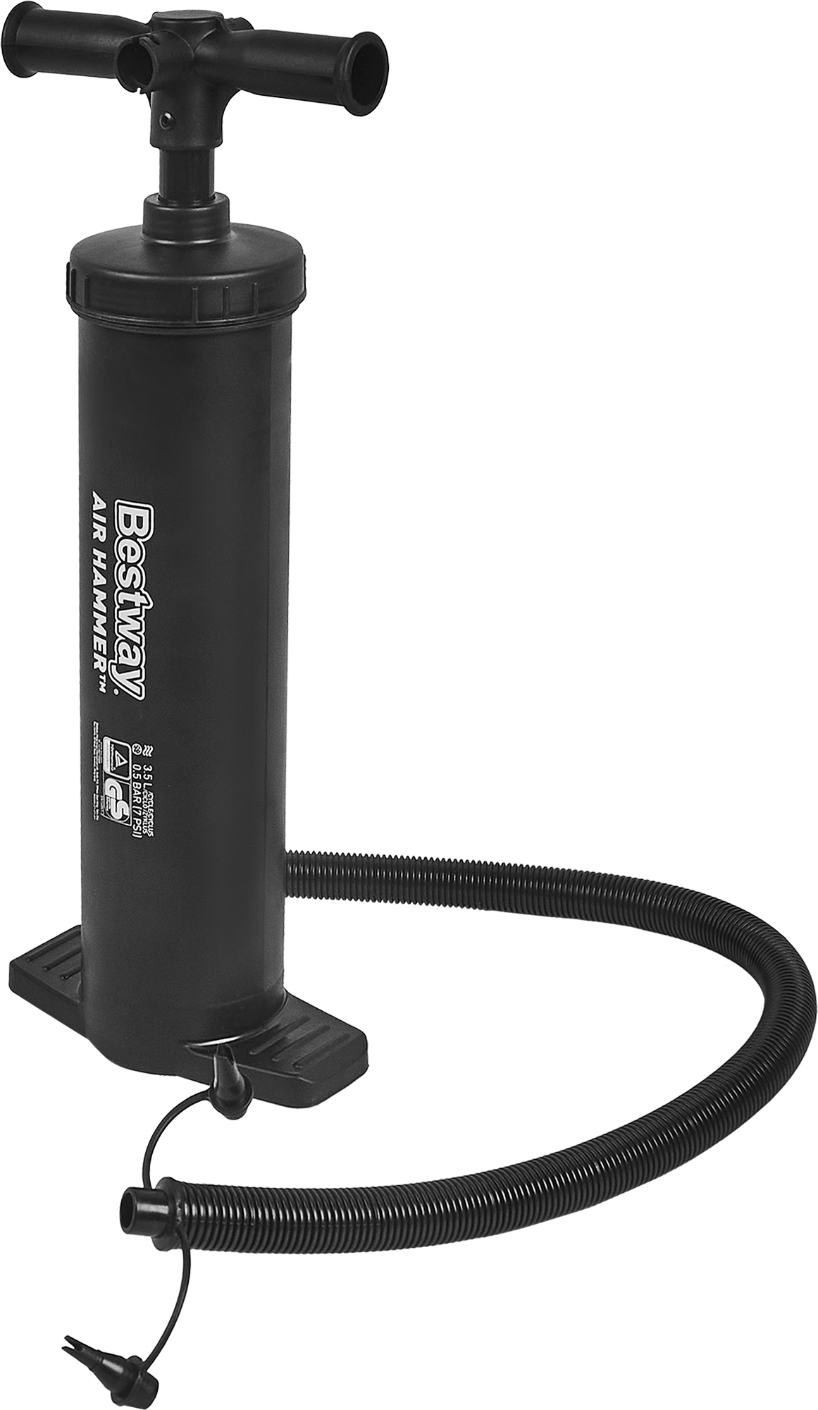 Насос ручной Bestway Air Hammer 48 см полипропилен черный