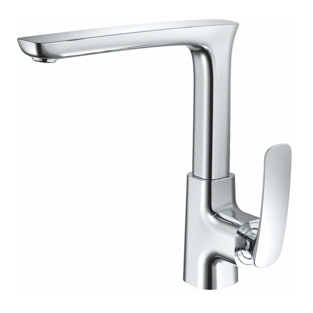 Изображение товара Однорычажный смеситель Haiba цвет хром HB71616