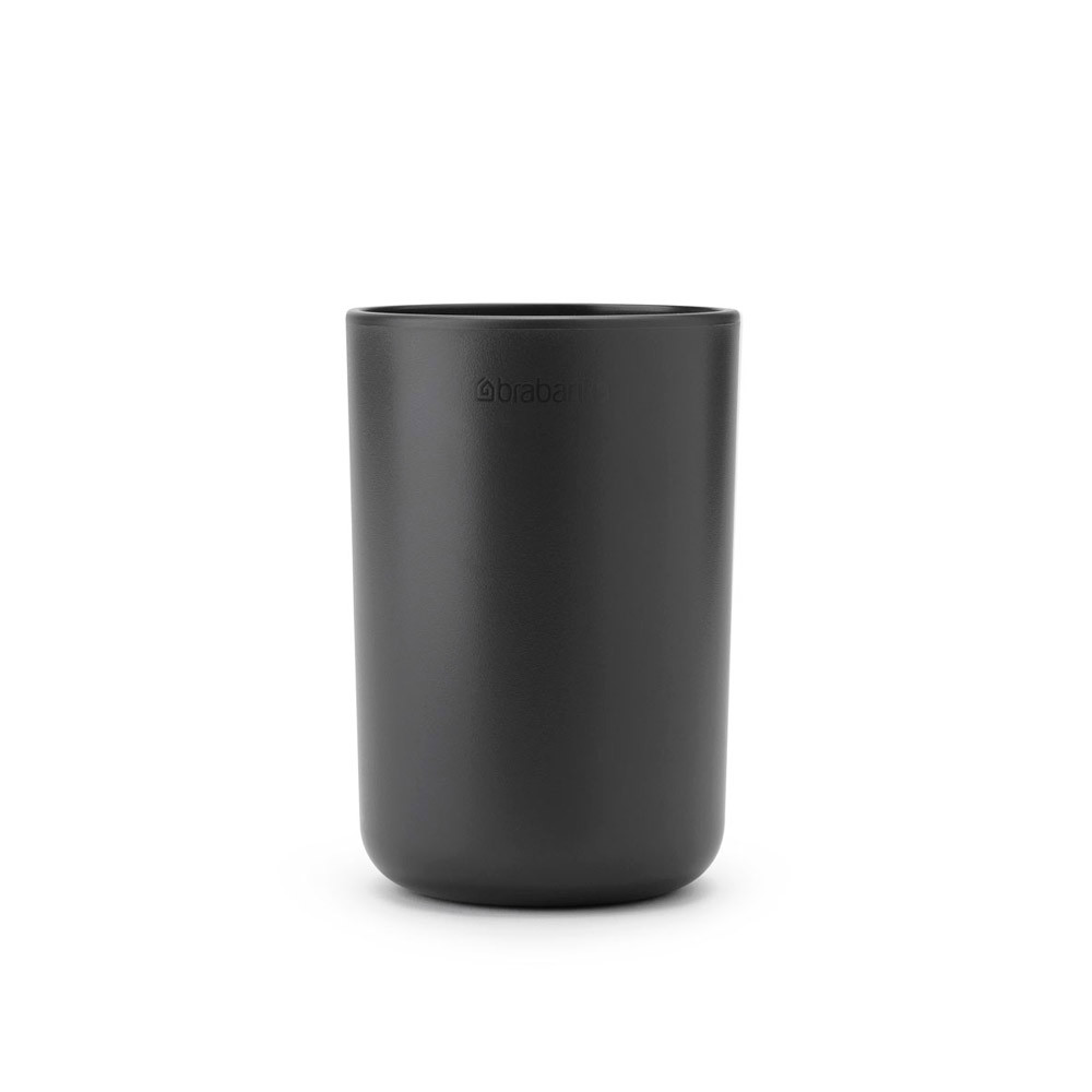 Изображение товара Стакан для зубных щеток Brabantia ReNew темно-серый практичное решение для ванной