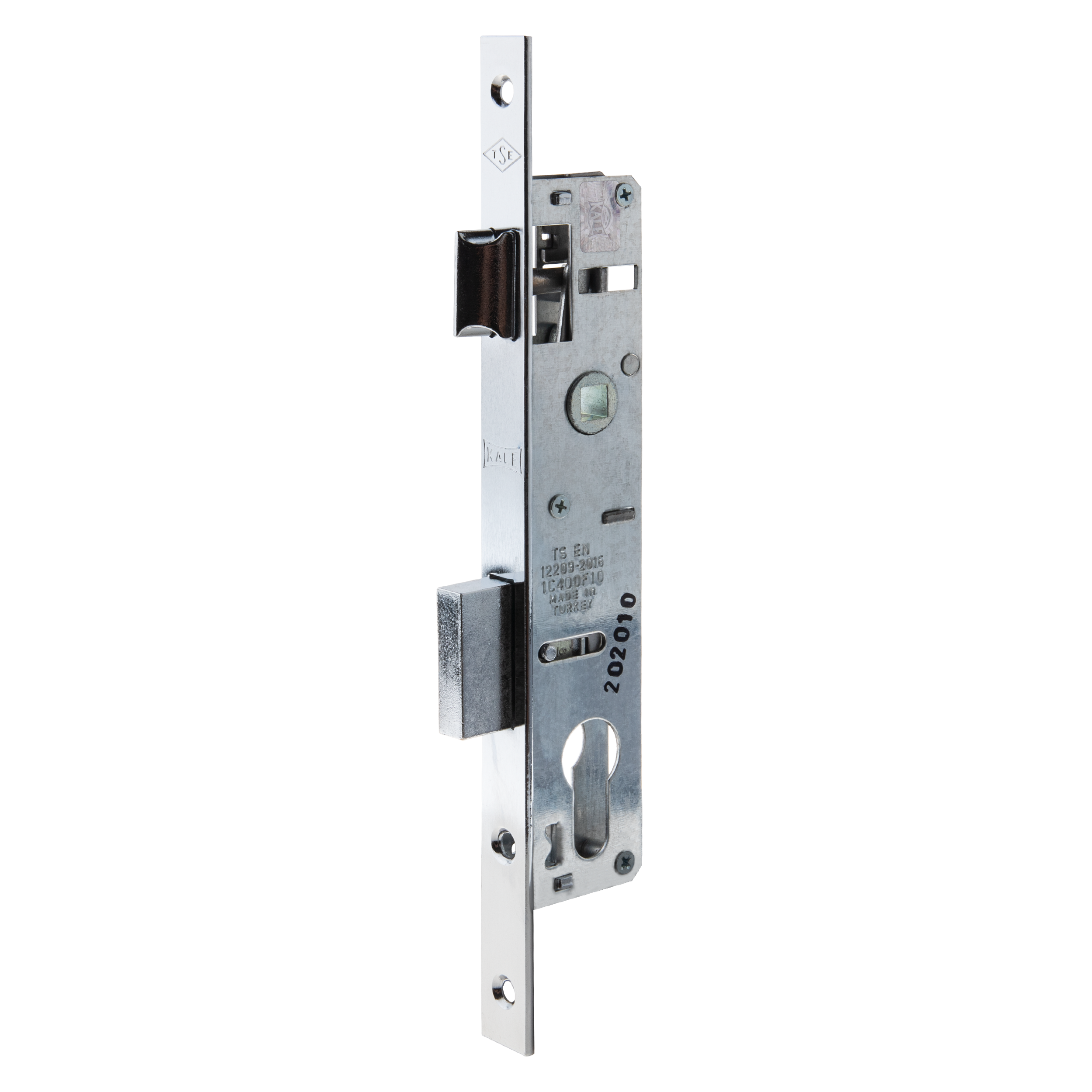 Замок врезной Kale 153P-85BS20-16CP-STB хром