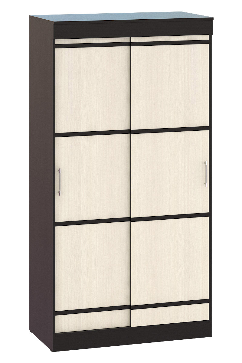 Изображение товара Шкаф-купе СВК 114x220x61 см ЛДСП цвет венге/дуб лоредо