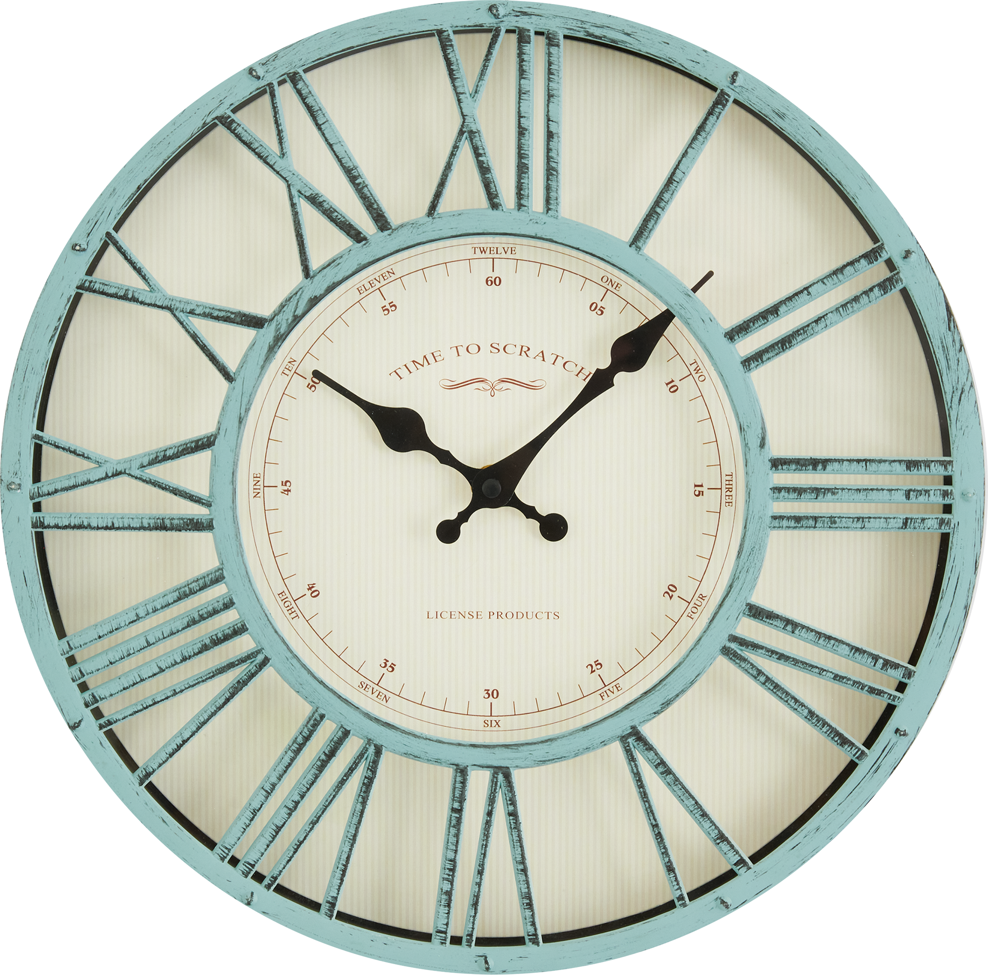 Изображение товара Часы настенные Dream River DMR круглые ø30.4 см цвет голубой