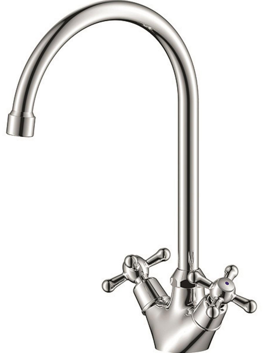 Изображение товара Двухвентильный смеситель Argotech цвет хром 062 DOM