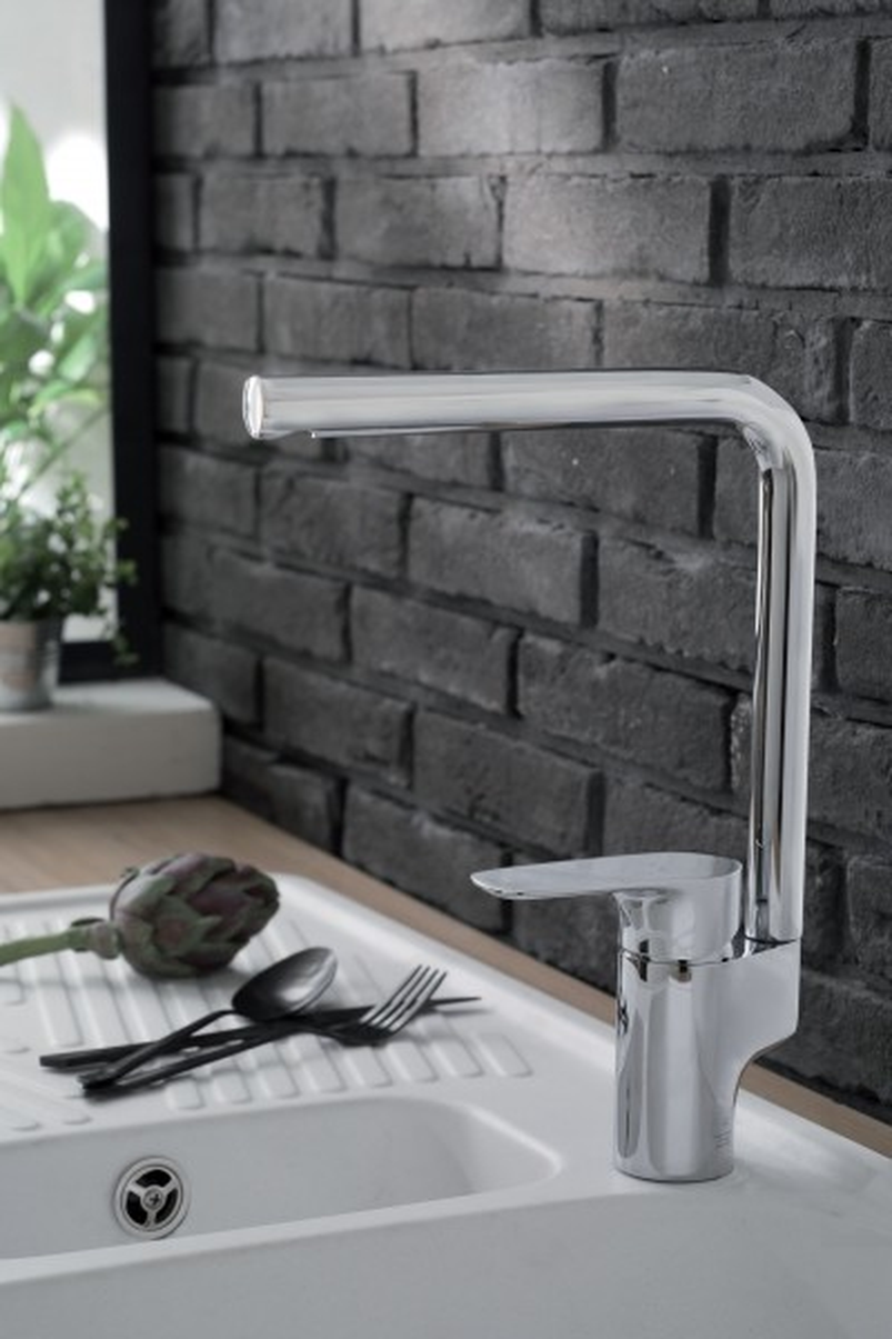 Изображение товара Смеситель Jacob Delafon E72360-CP Однорычажный латунь хром