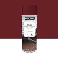 Изображение товара Эмаль аэрозольная Luxens красная глянцевая для металла и кровли