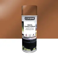 Изображение товара Эмаль аэрозольная термостойкая Luxens матовая цвет медный 520 мл