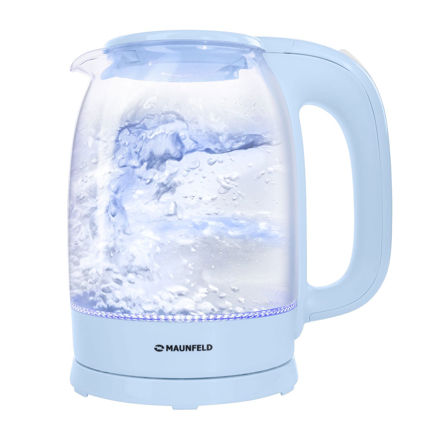 Изображение товара Электрический чайник Maunfeld MGK-613BL 1.7 л стекло цвет голубой