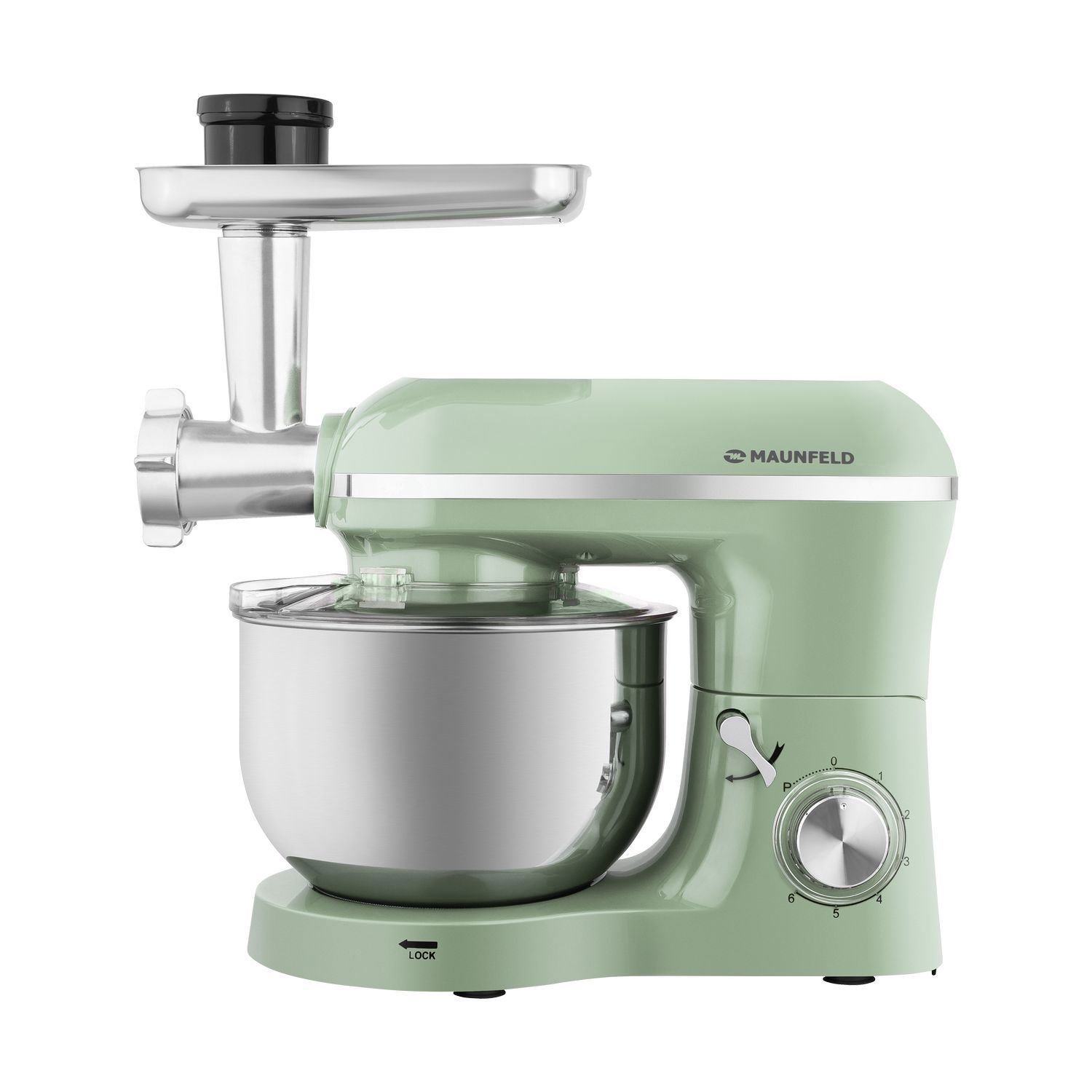 Изображение товара Кухонный комбайн Maunfeld MF-436GR PRO 1400 Вт цвет зеленый