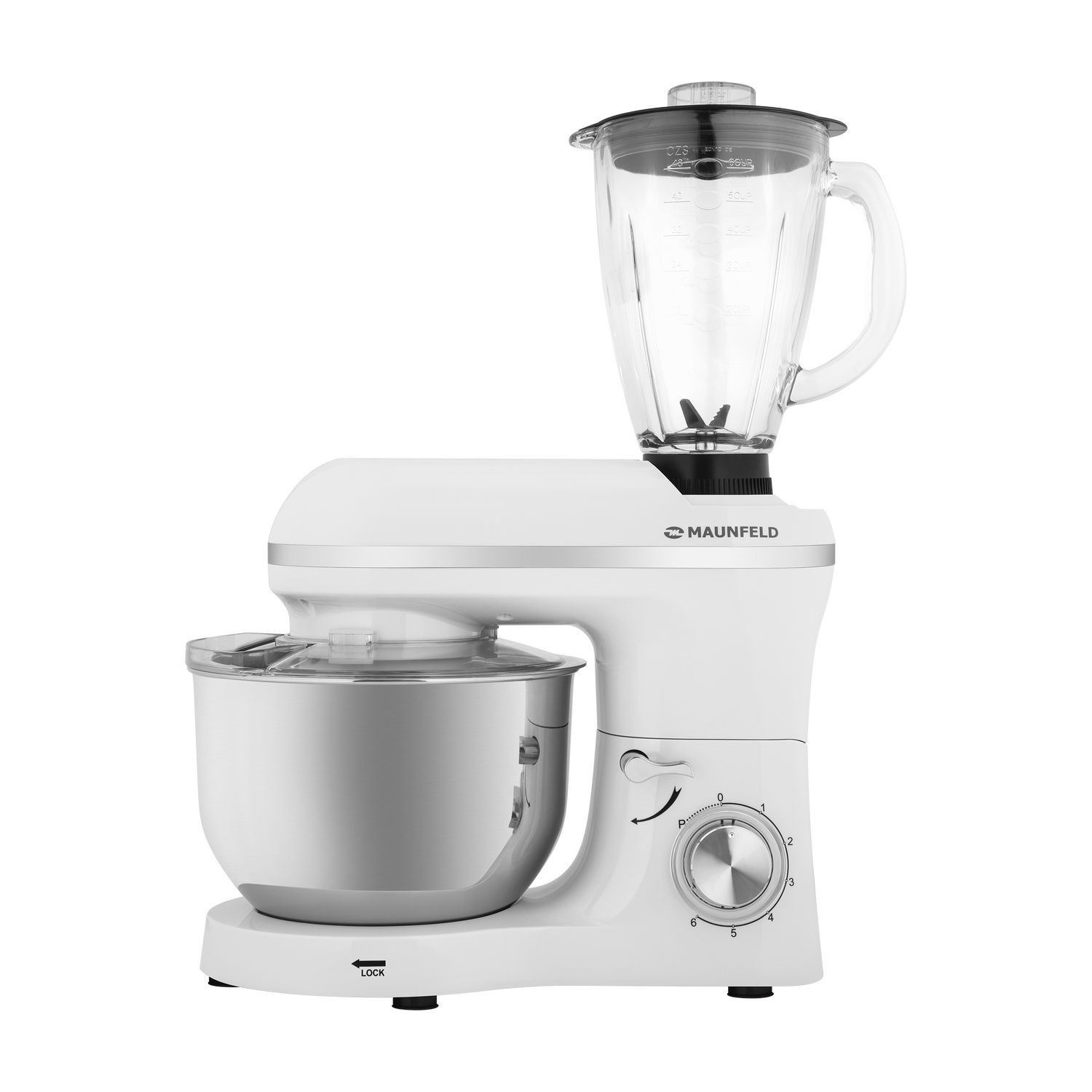 Изображение товара Кухонный комбайн Maunfeld MF-435WH PRO 1400 Вт цвет белый