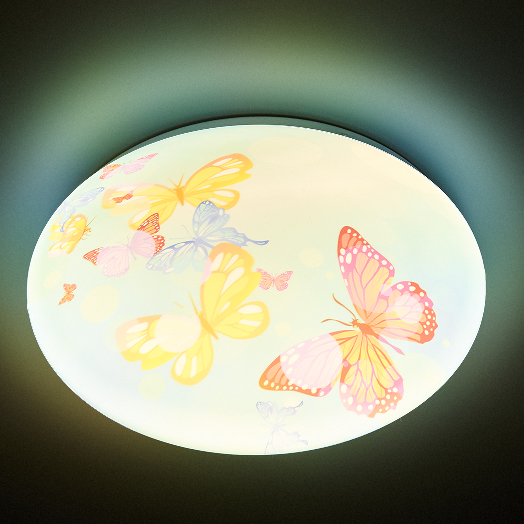 Изображение товара Настенно-потолочный светодиодный светильник Camelion LBS-7723 Бабочки 7м2
