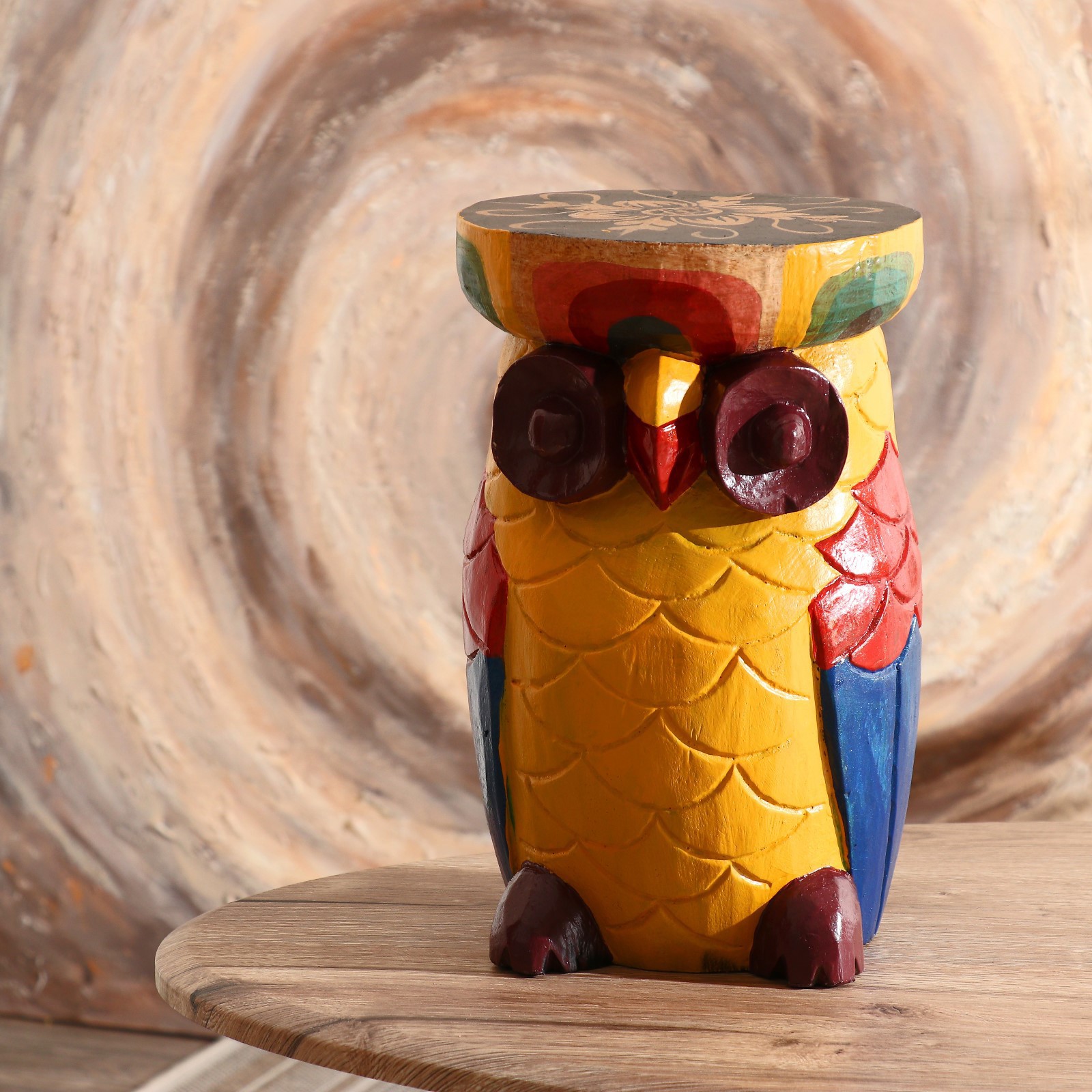 Изображение товара Табурет Indonesian handicafts дерево цвет разноцветный 3369860