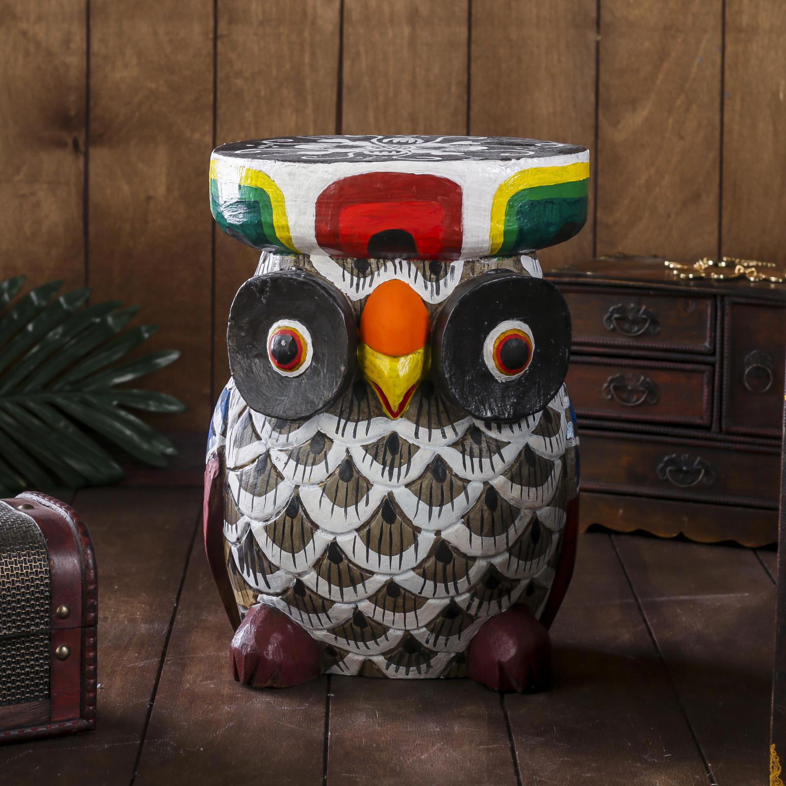 Изображение товара Табурет Indonesian handicafts дерево цвет разноцветный 3369861