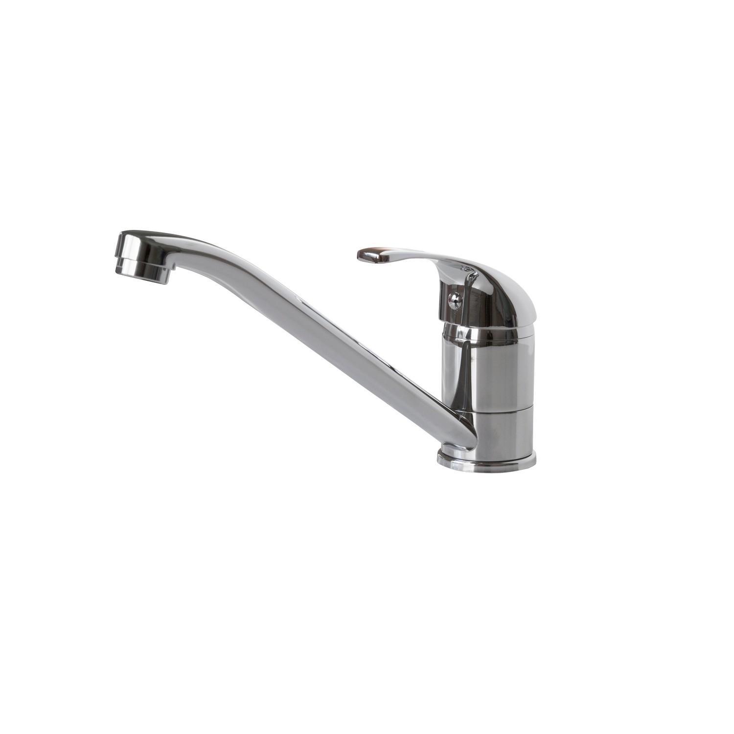 Изображение товара Смеситель FRAP F4929-В латунь серый настольный однорычажный