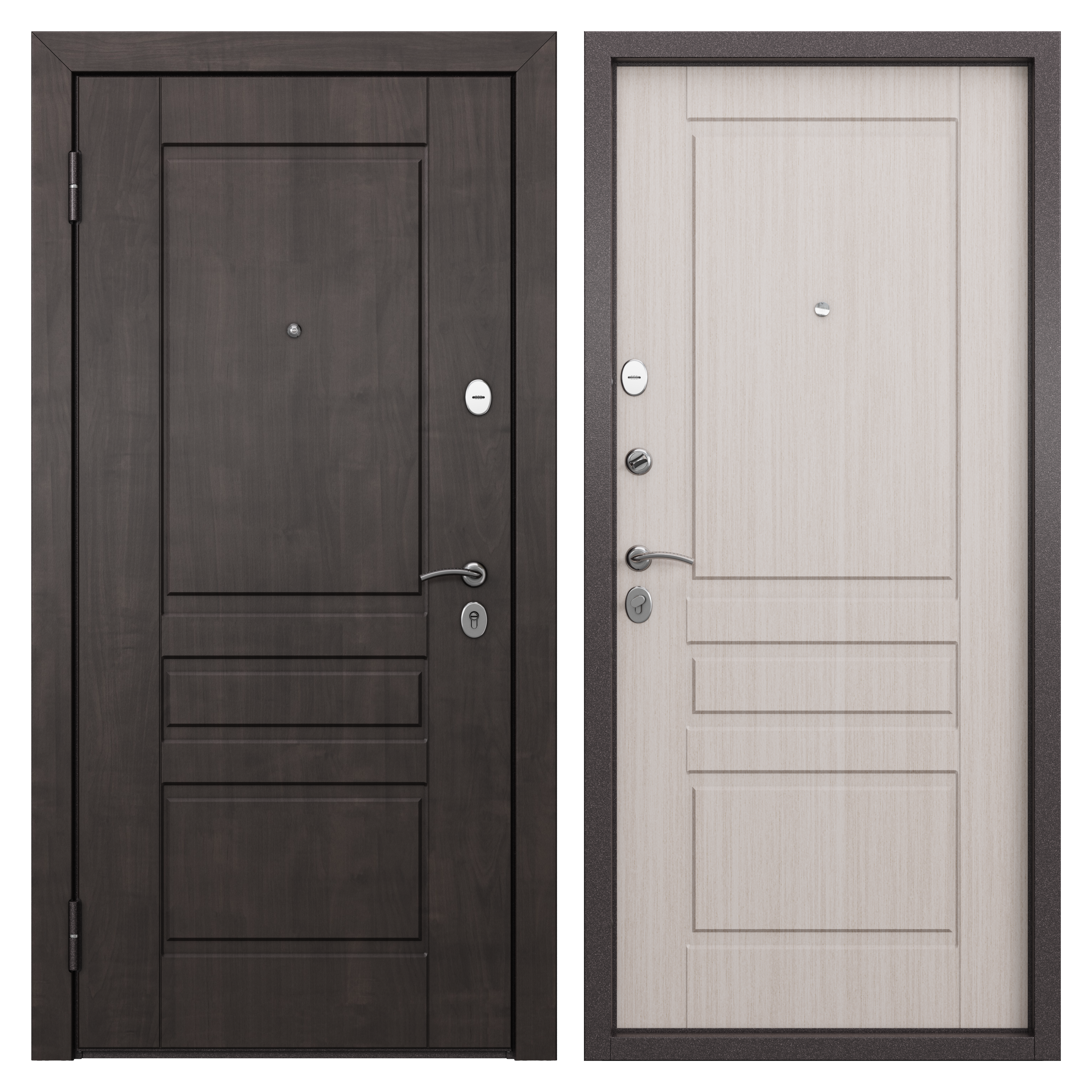 Изображение товара Дверь входная металлическая Страйд Летиция 950 мм левая цвет перламутр